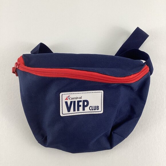 Carnival Cruise Lines Souvenir VIFP Hat Ball Cap Fanny Pack Belt Bag Adjustable - Picture 7 of 7